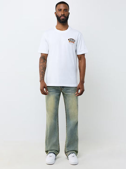 SS STACKED LOGO TEE
