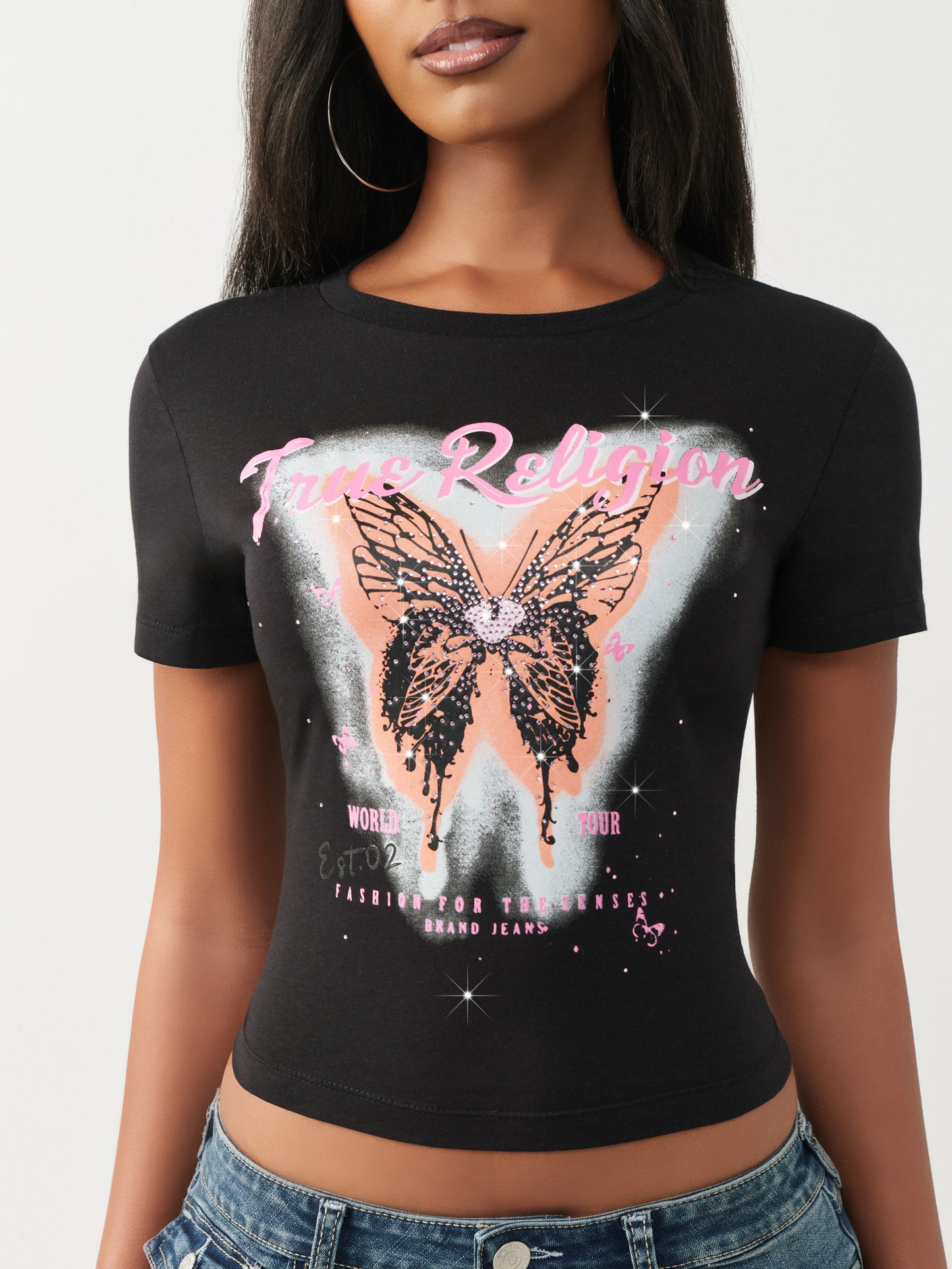 BUTTERFLY SS BABY TEE