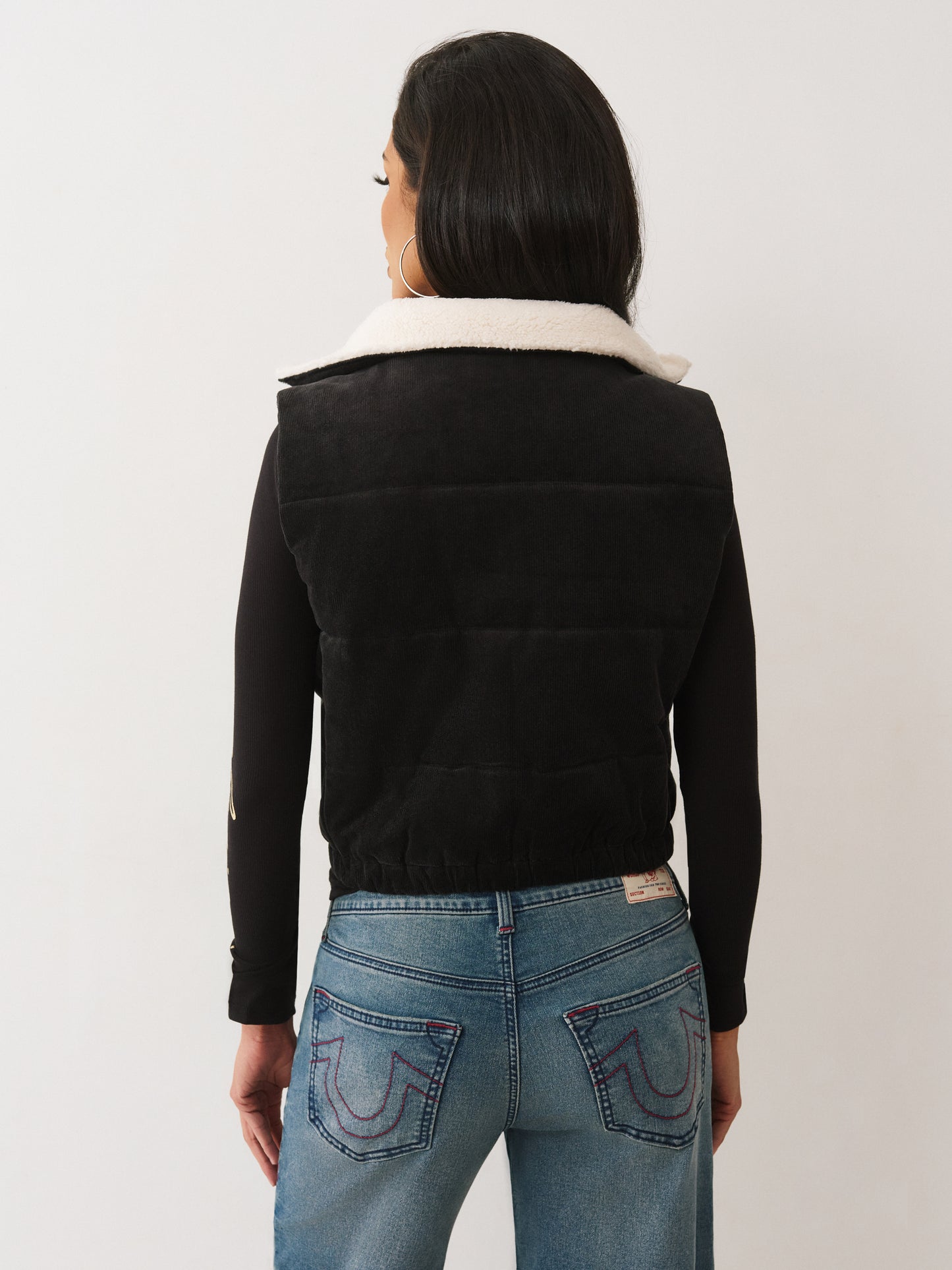 CORDUROY PUFFER VEST