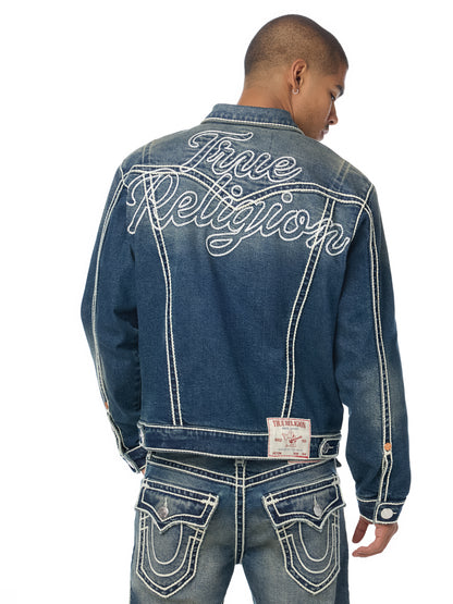 OVERSIZE ROPE STITCH JIMMY JKT