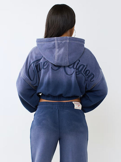 SUPER T WSH RLX GF ZIP HOODIE