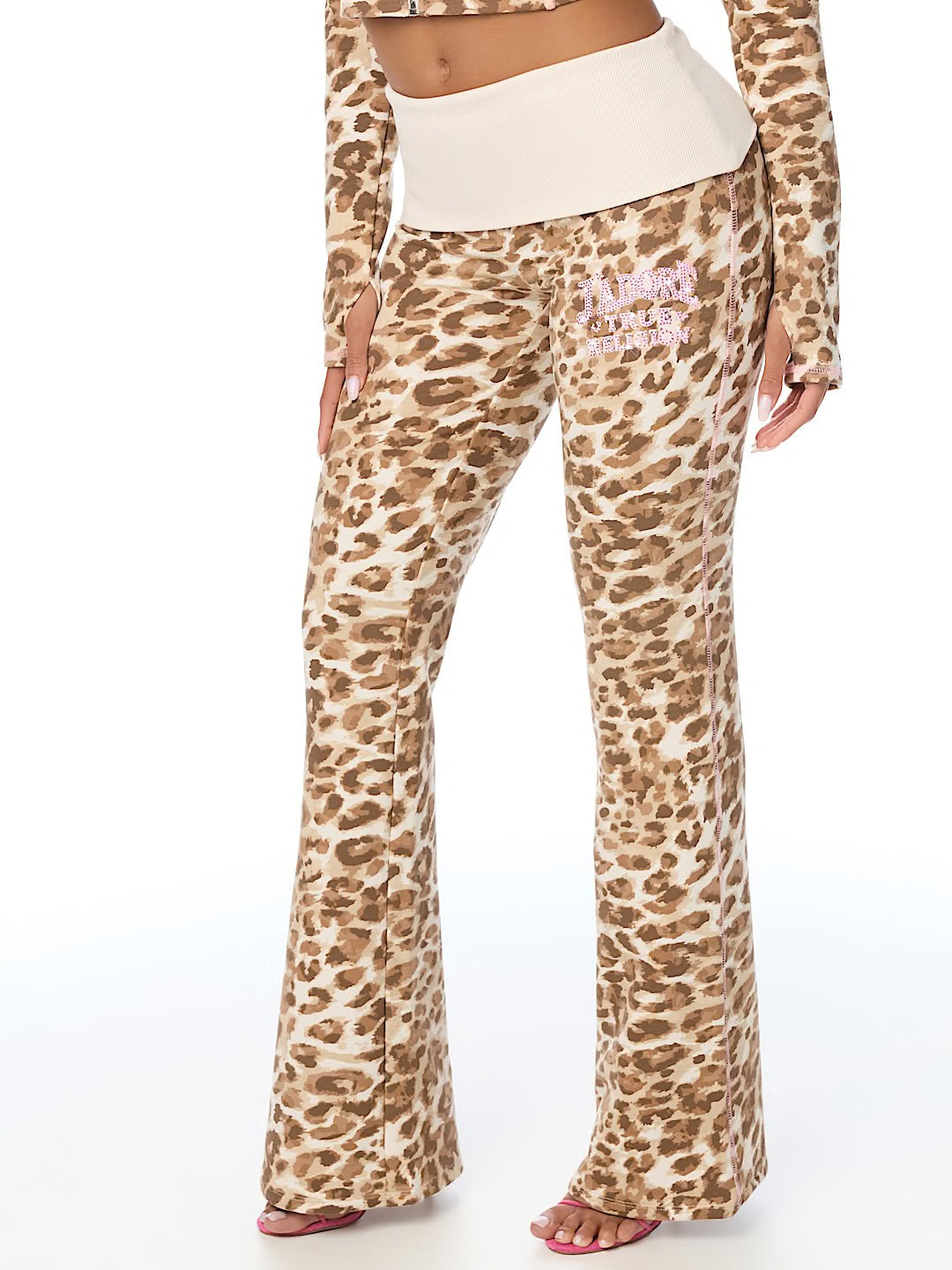 CRYSTL JADORE FOLDOVER BOOTCUT