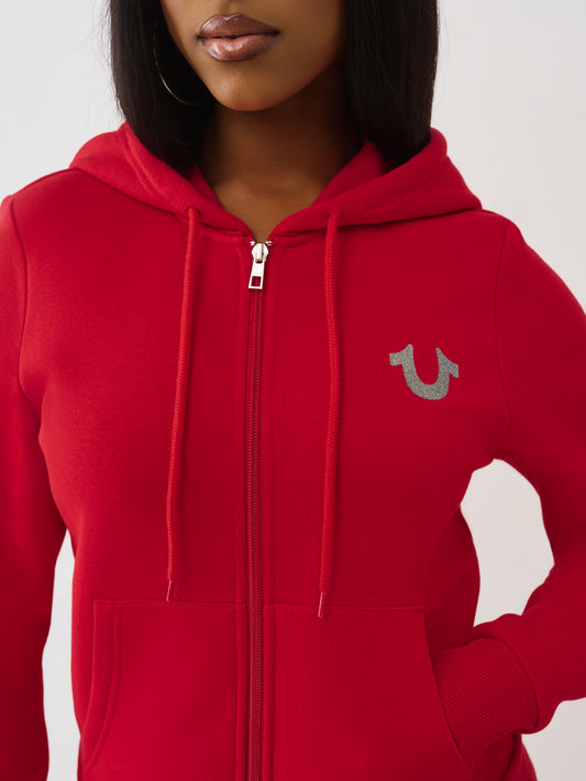 TR BUDDHA BANNER ZIP UP HOODIE