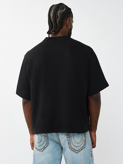 SS TRUE UNIVERSITY BOXY TEE