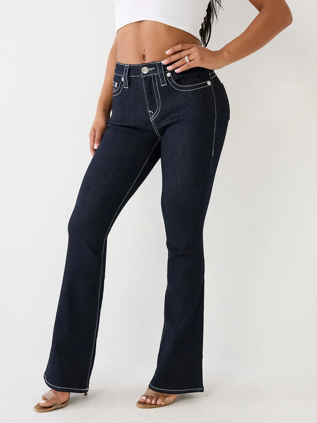 BECCA MID RISE BOOT CUT