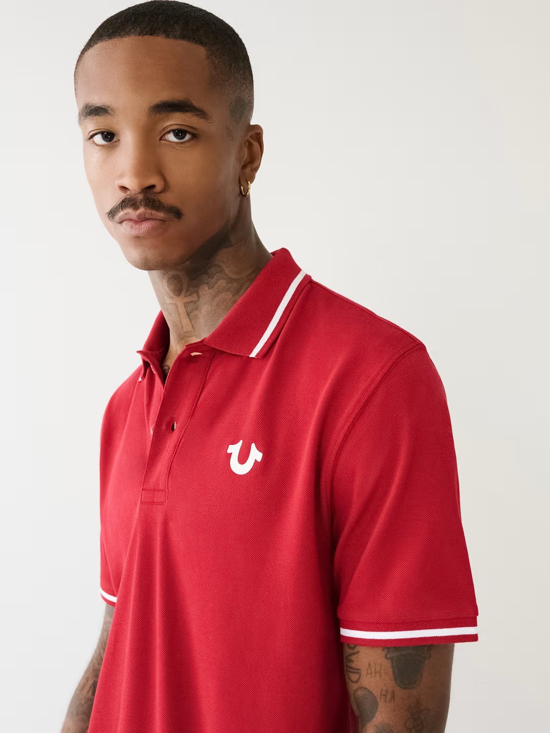 CRAFTED W PRIDE POLO