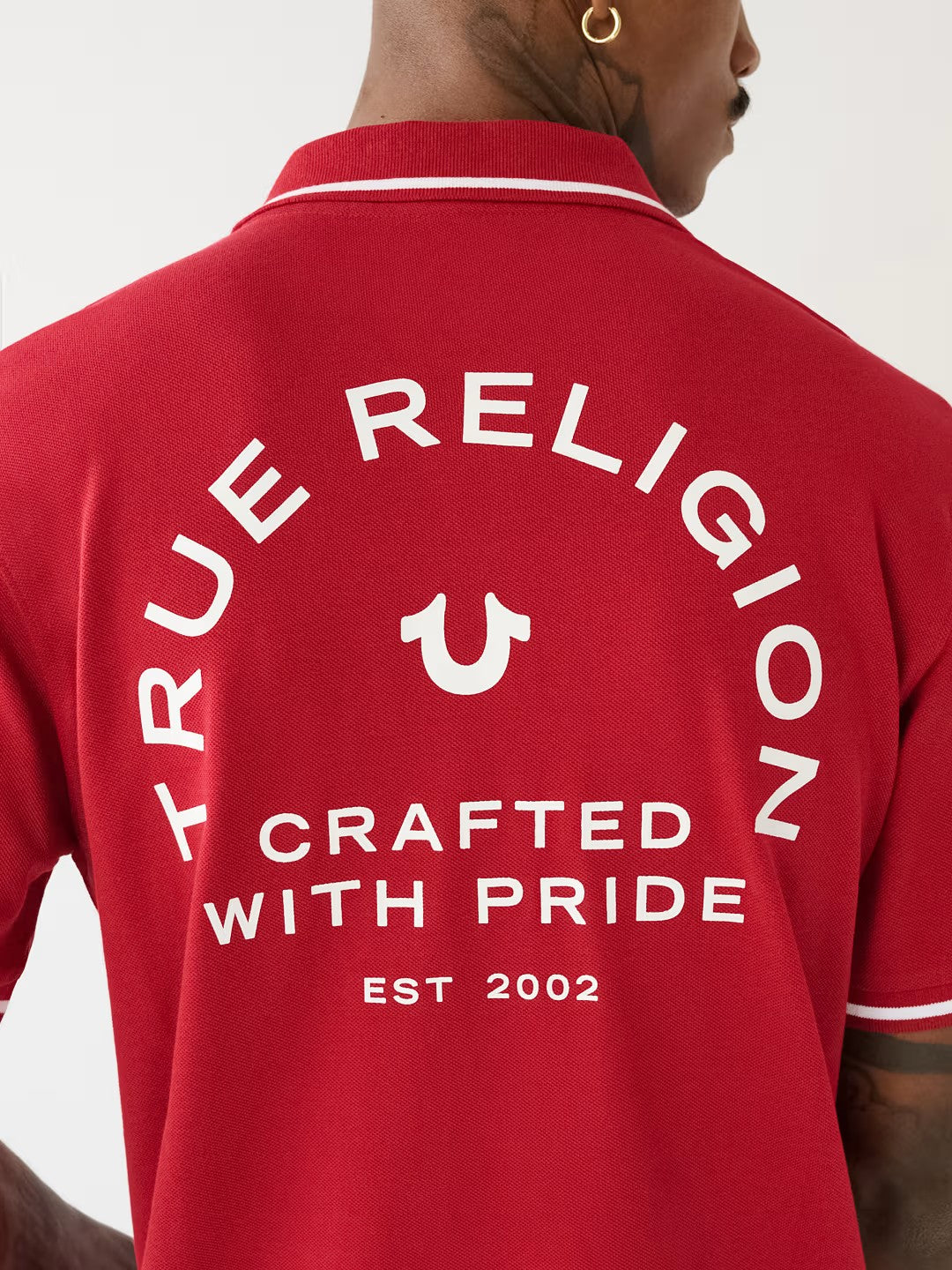 CRAFTED W PRIDE POLO