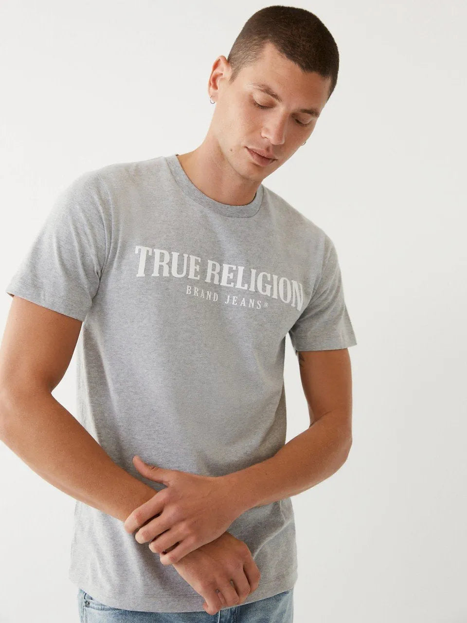 ARCH LOGO SS CREW TEE - TRUE RELIGION MEXICO