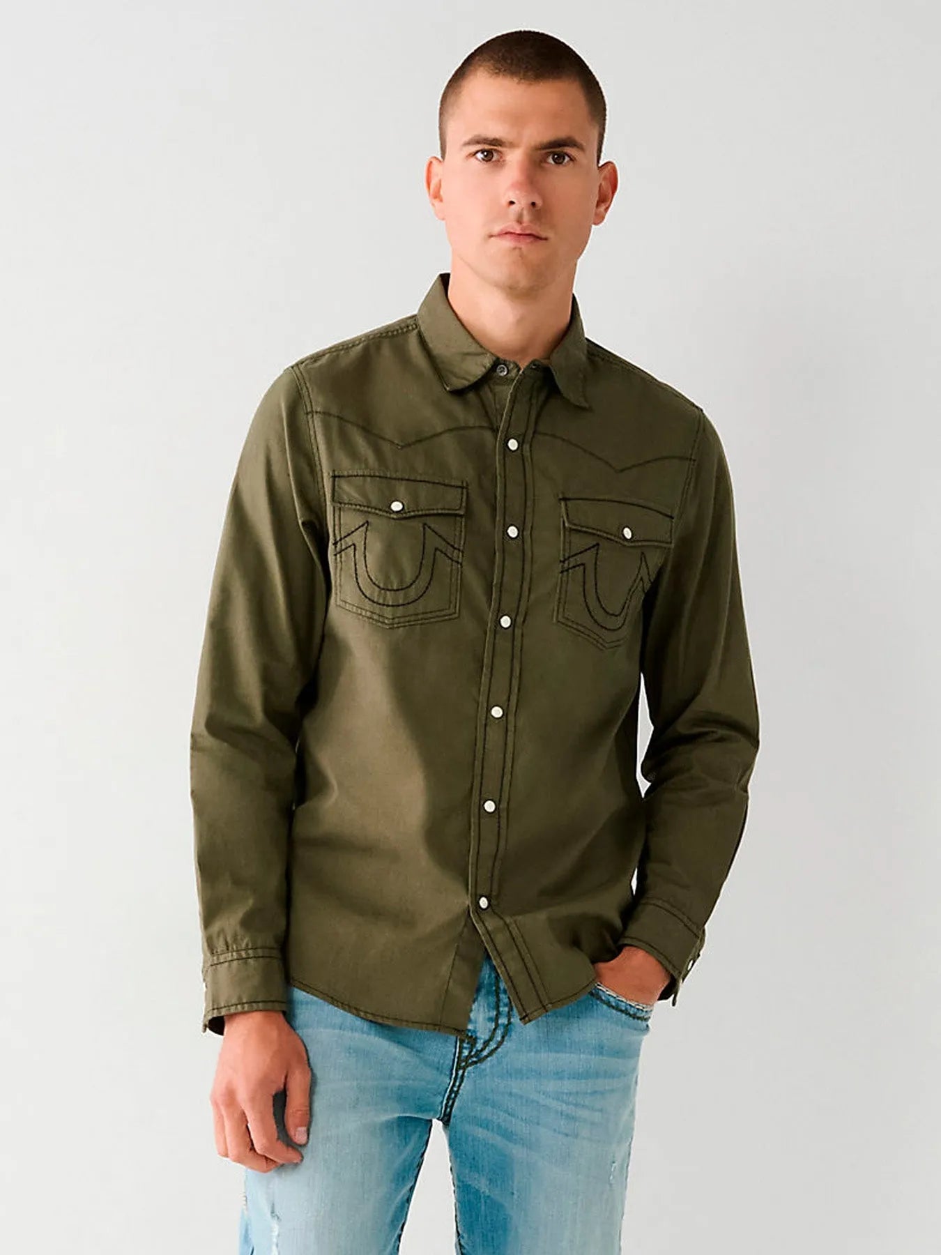 BIG T WESTERN SHIRT - TRUE RELIGION MEXICO