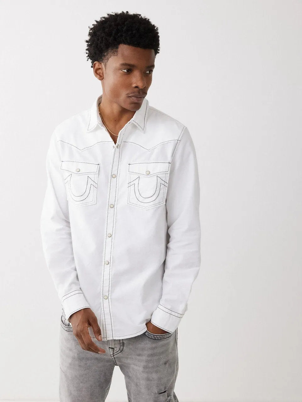 BIG T WESTERN SHIRT - TRUE RELIGION MEXICO