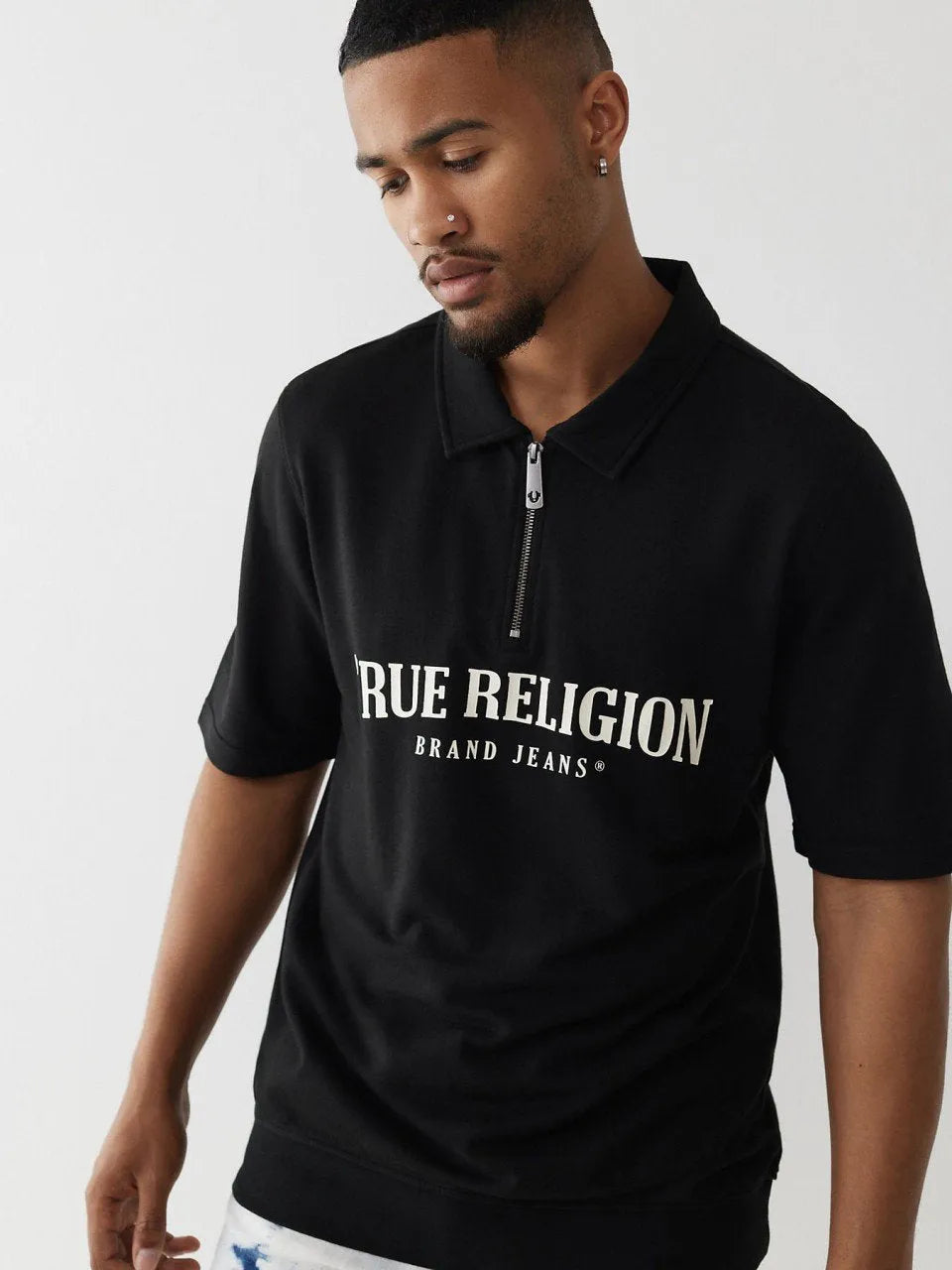 SS HALF ZIP POLO - TRUE RELIGION MEXICO