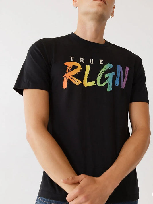 RAINBOW LOGO SS TEE - TRUE RELIGION MEXICO