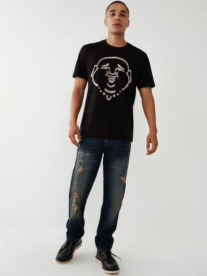 SS MATTE FOIL BUDDHA TEE - TRUE RELIGION MEXICO