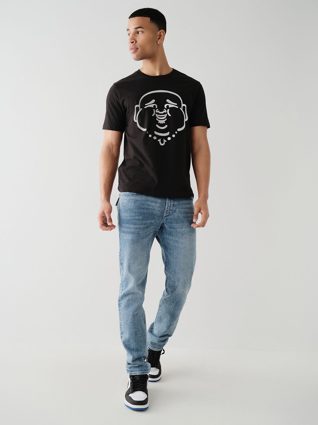 OMBRE BUDDHA FACE TEE