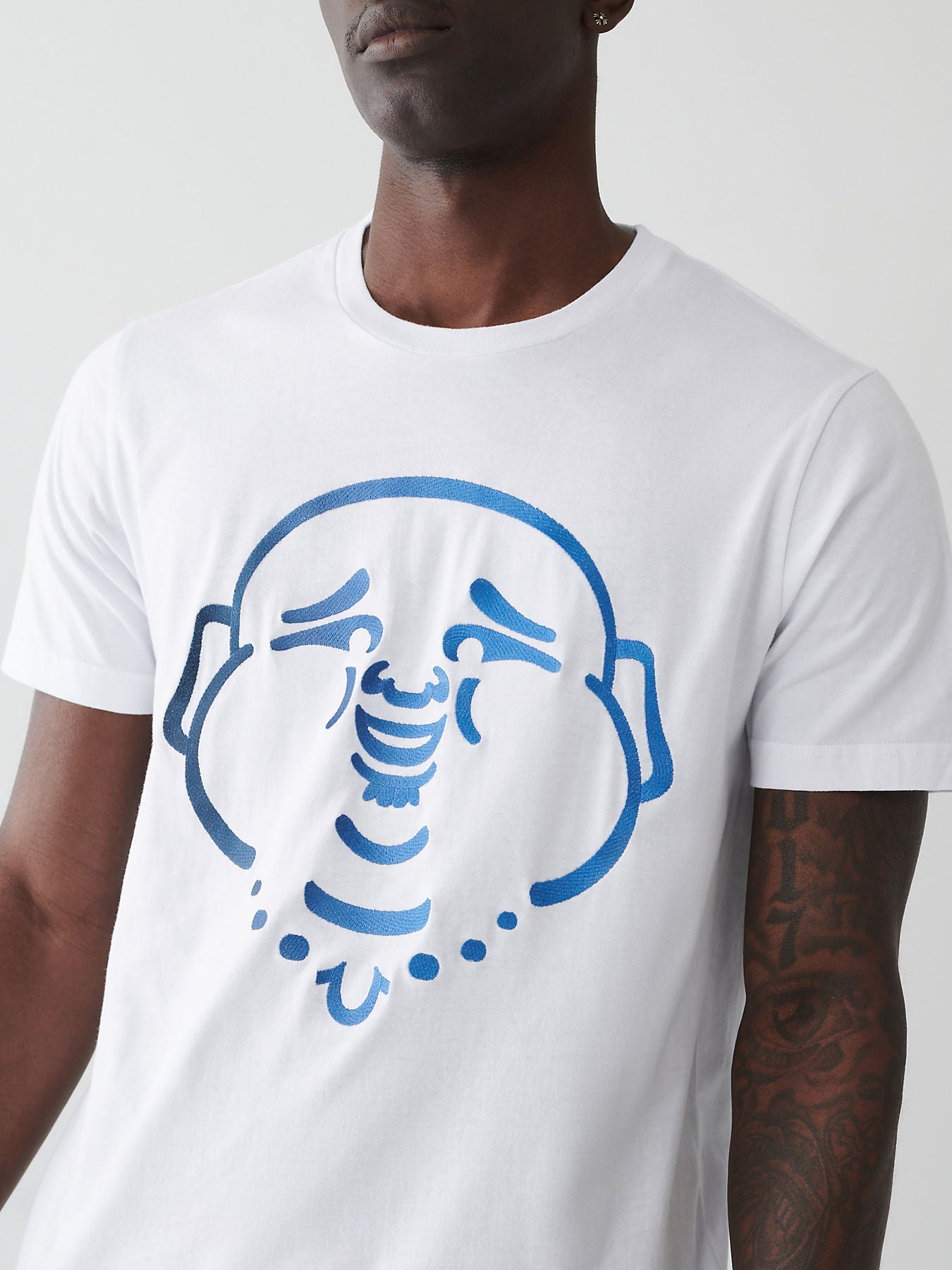 OMBRE BUDDHA FACE TEE