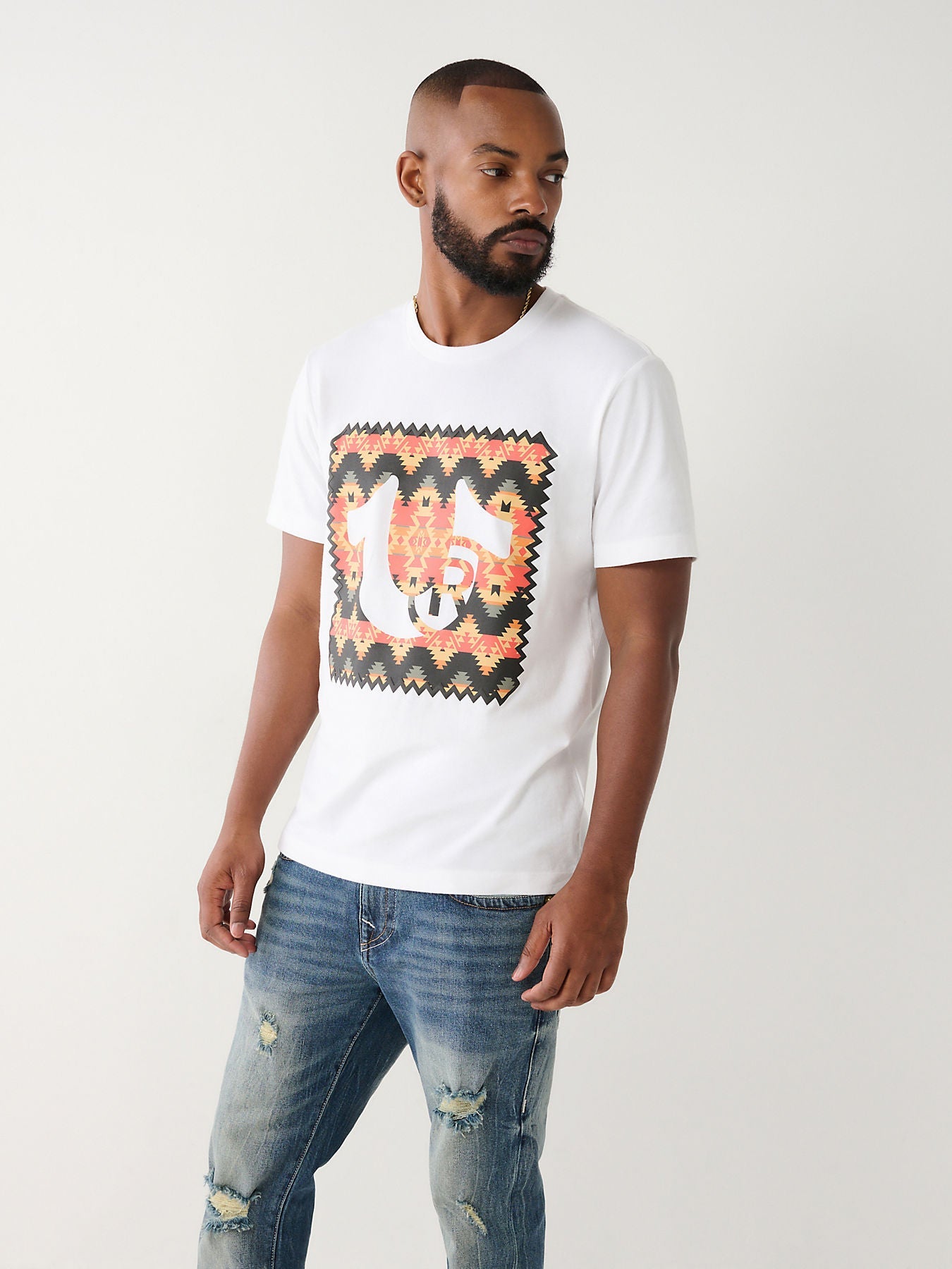 SOUTH WESTERN BOX TEE