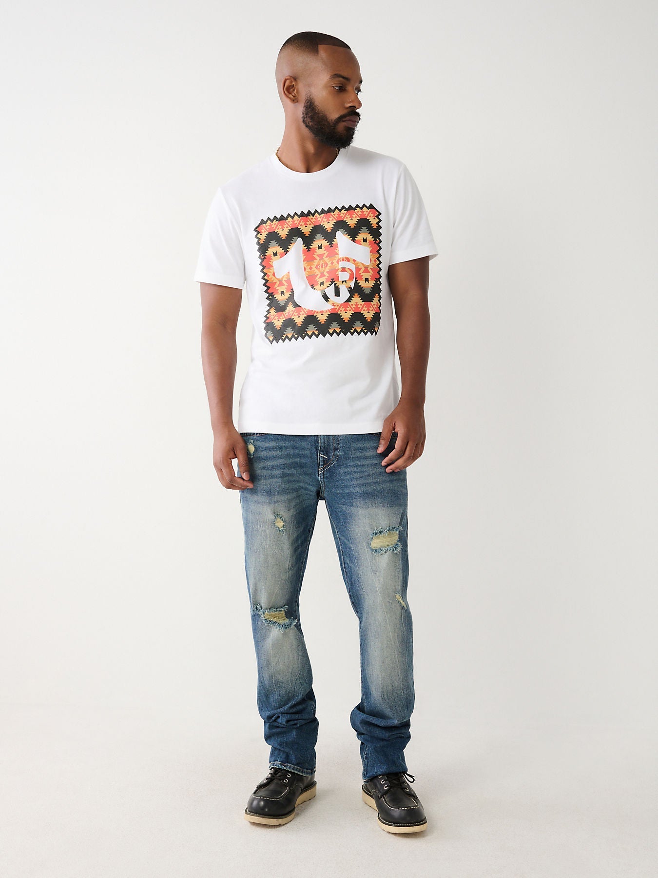 SOUTH WESTERN BOX TEE