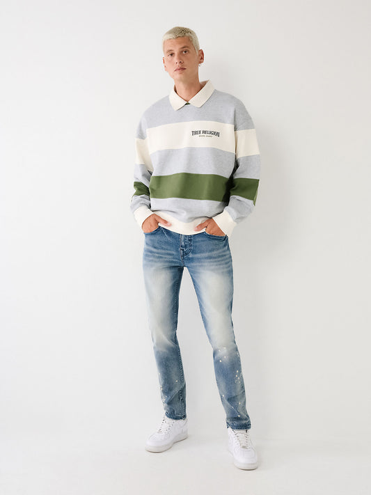 RELAXED PREPPY CREWNECK