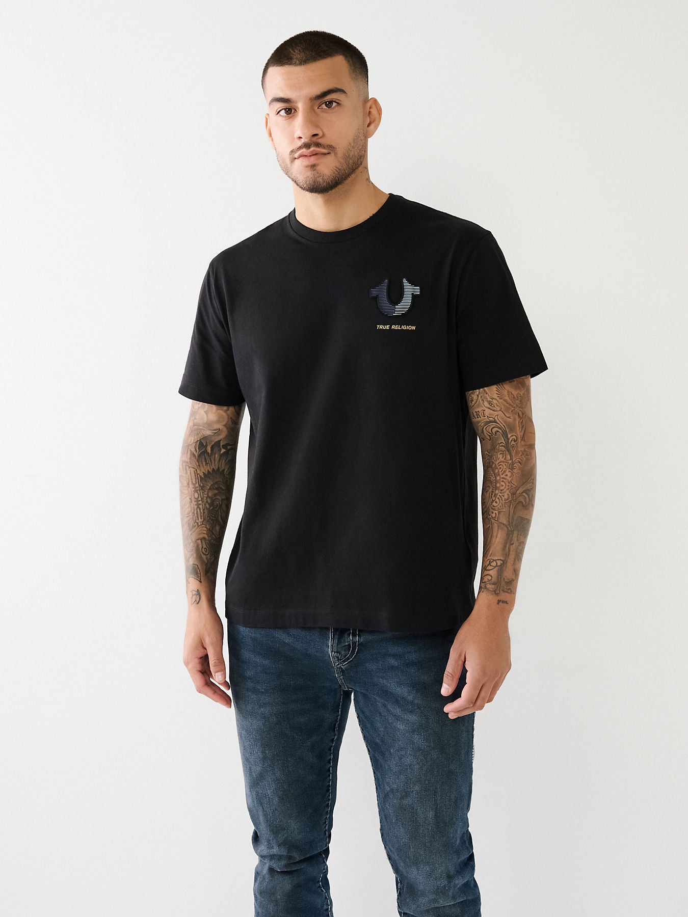 SS RELAXED TR LANE TEE