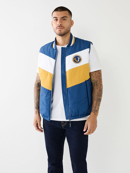 CHEVY PUFFER VEST - TRUE RELIGION MEXICO