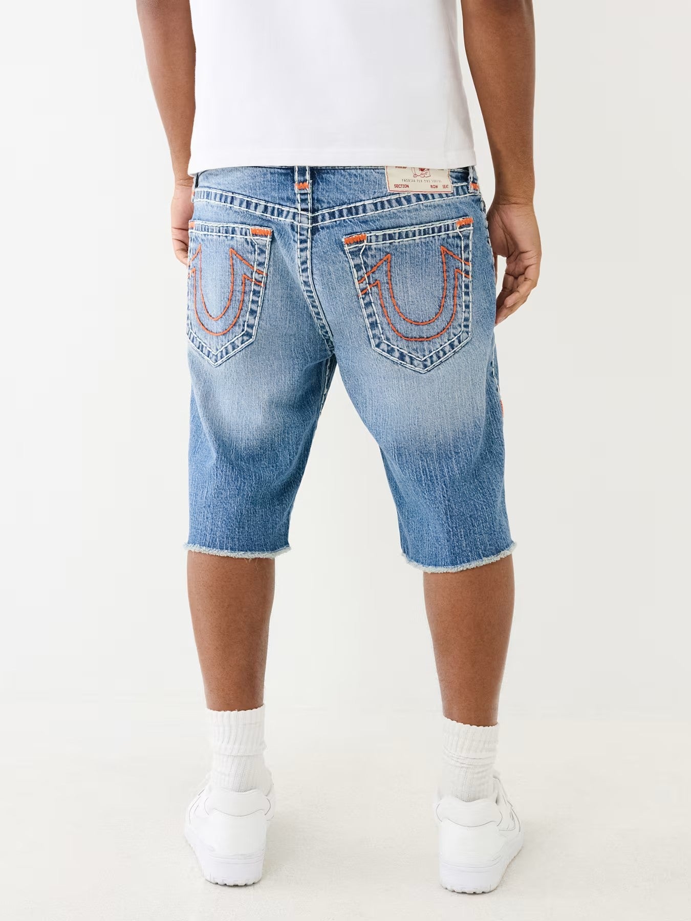 RICKY SHORT NF FRAY HEM