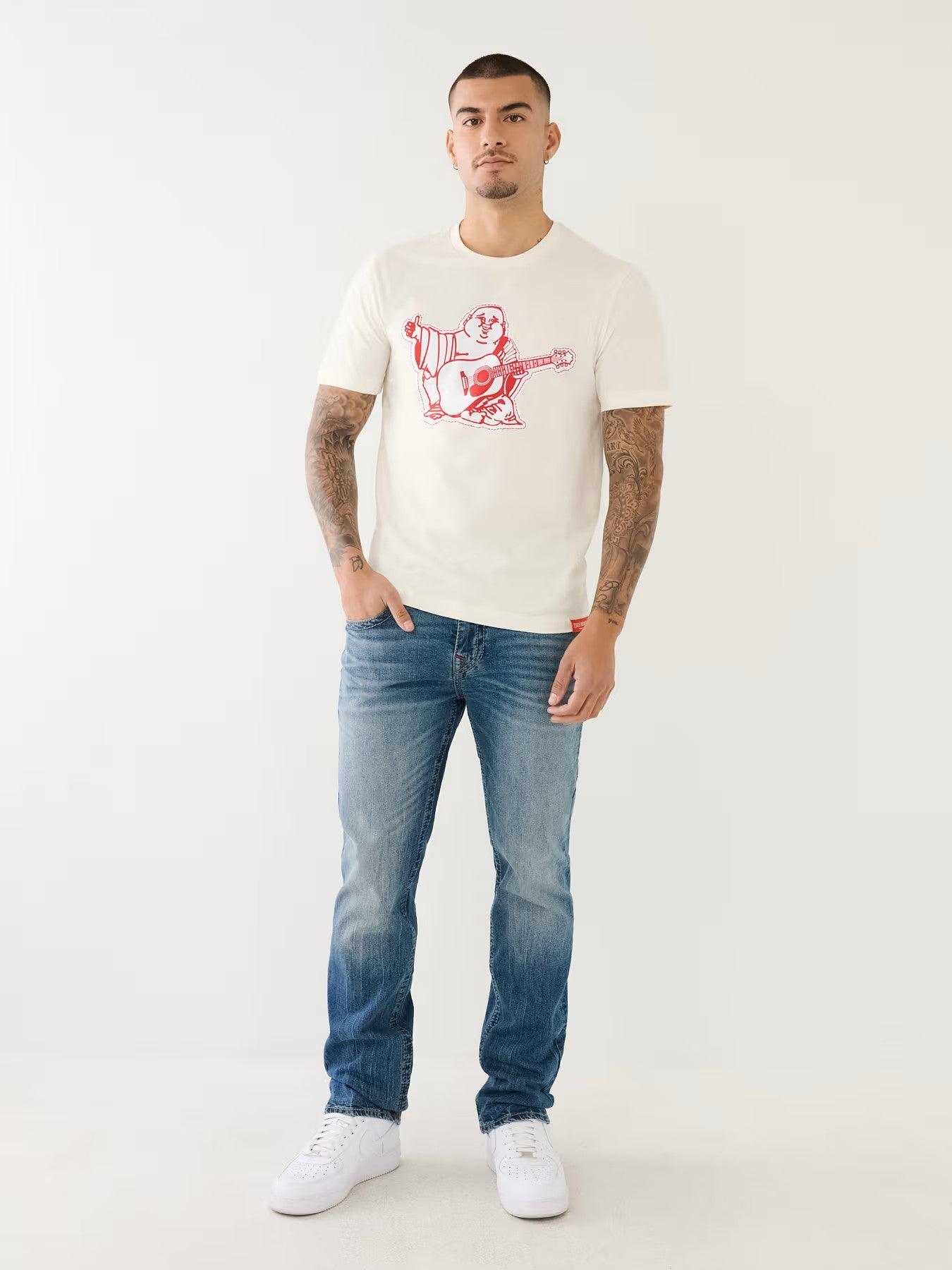 SS BIG T BUDDHA APPLIQUE TEE - TRUE RELIGION MEXICO