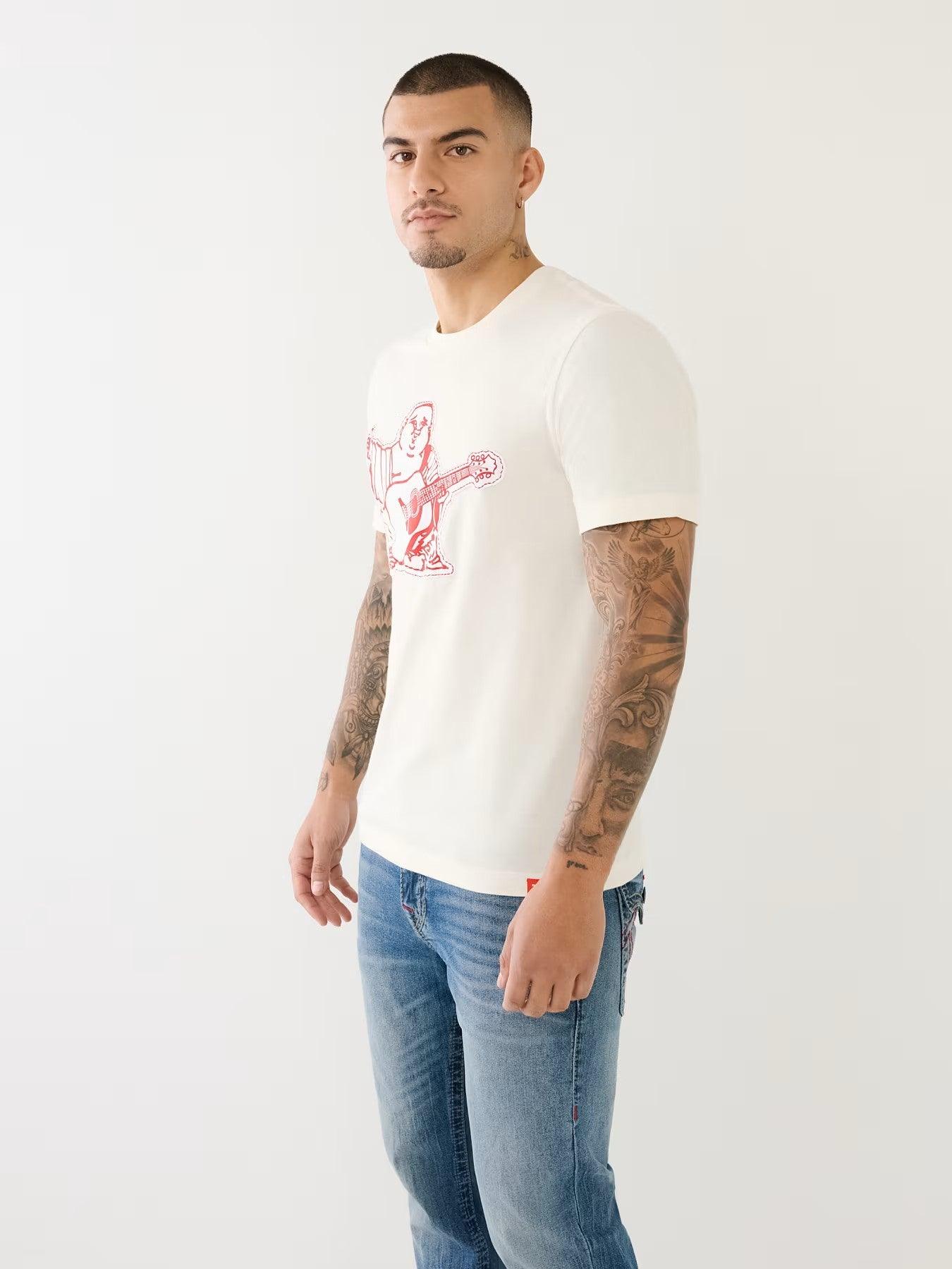 SS BIG T BUDDHA APPLIQUE TEE - TRUE RELIGION MEXICO