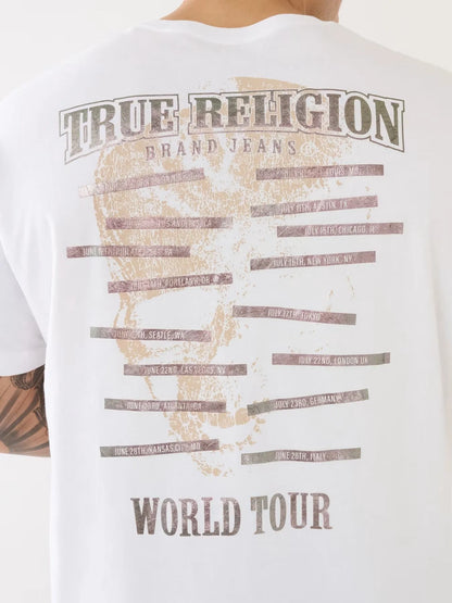 RELAXED SKULL WT FOIL TEE - TRUE RELIGION MEXICO