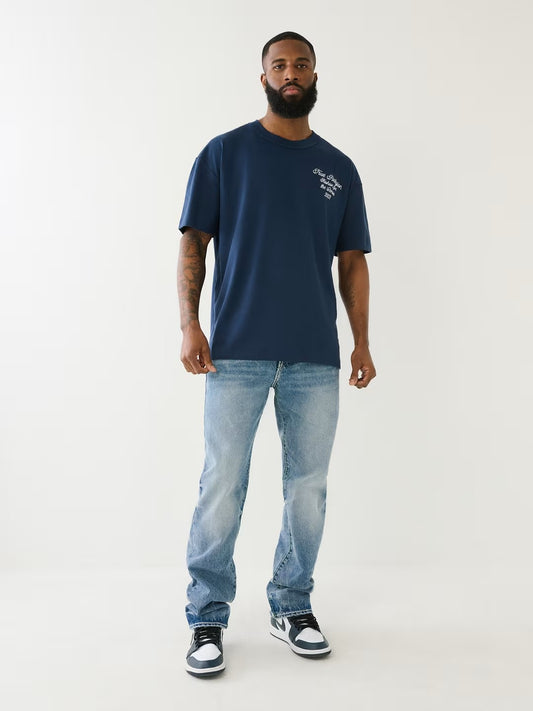 DROP SHOULDER WT EMBRO - TRUE RELIGION MEXICO