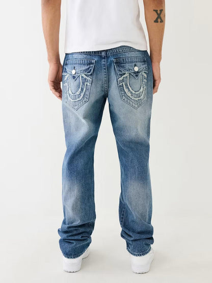 RICKY SN FLAP RAW EDGE LOGO - TRUE RELIGION MEXICO