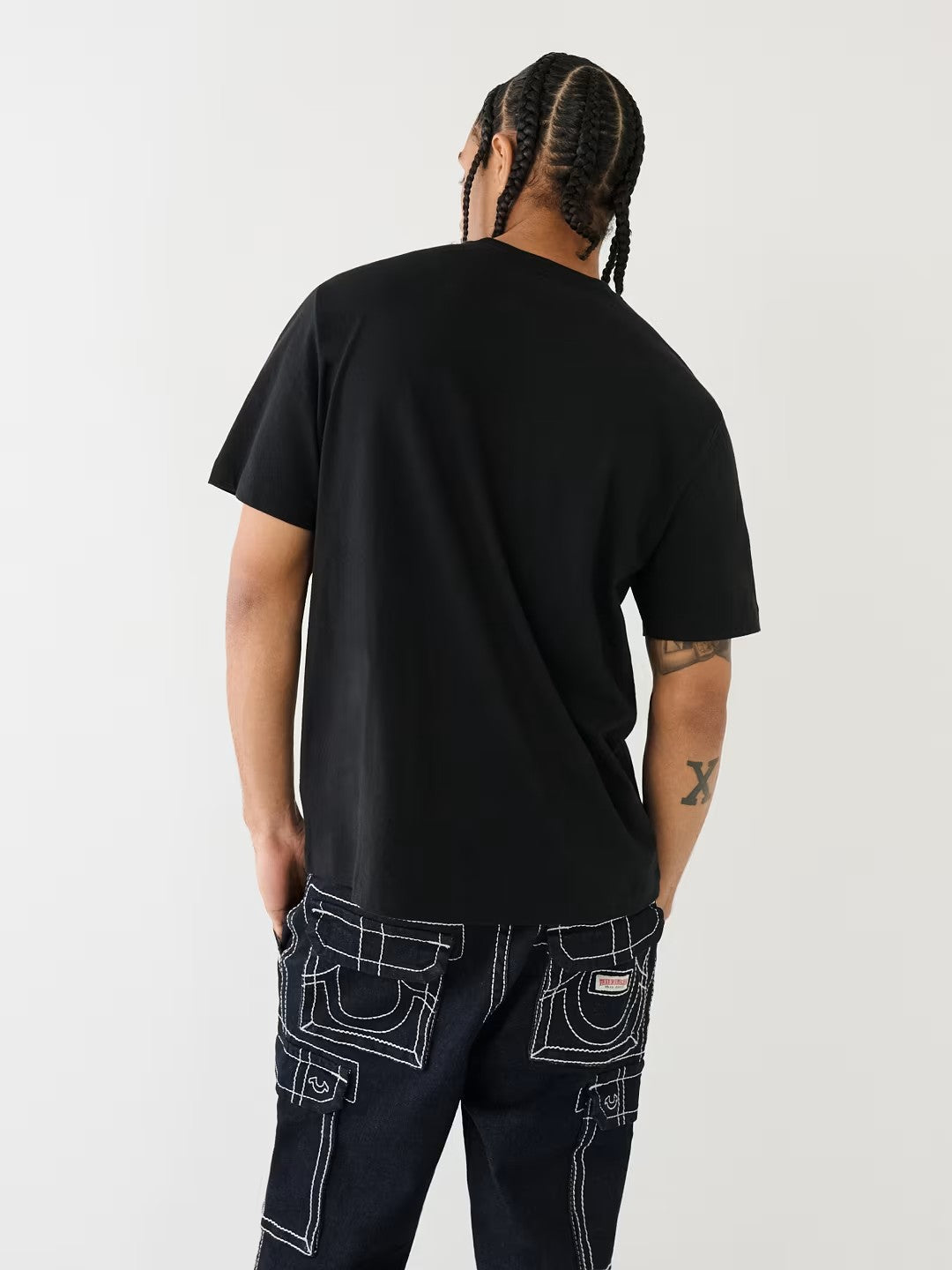 RELAXED PHOTO REAL STACK TEE