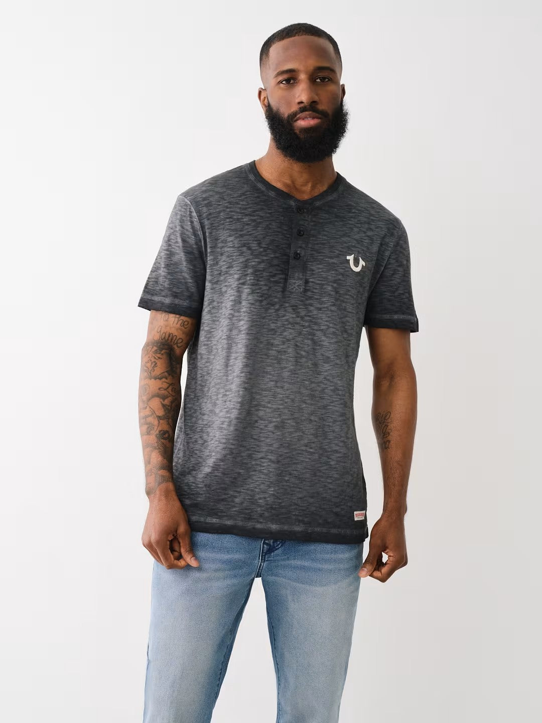 SS DYED EMBRO HENLEY