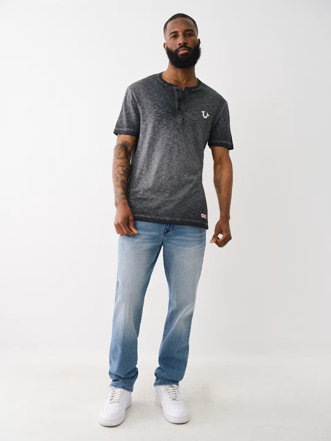 SS DYED EMBRO HENLEY