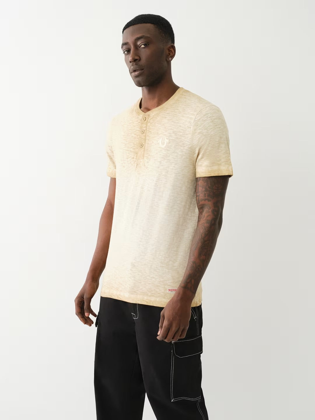 SS DYED EMBRO HENLEY