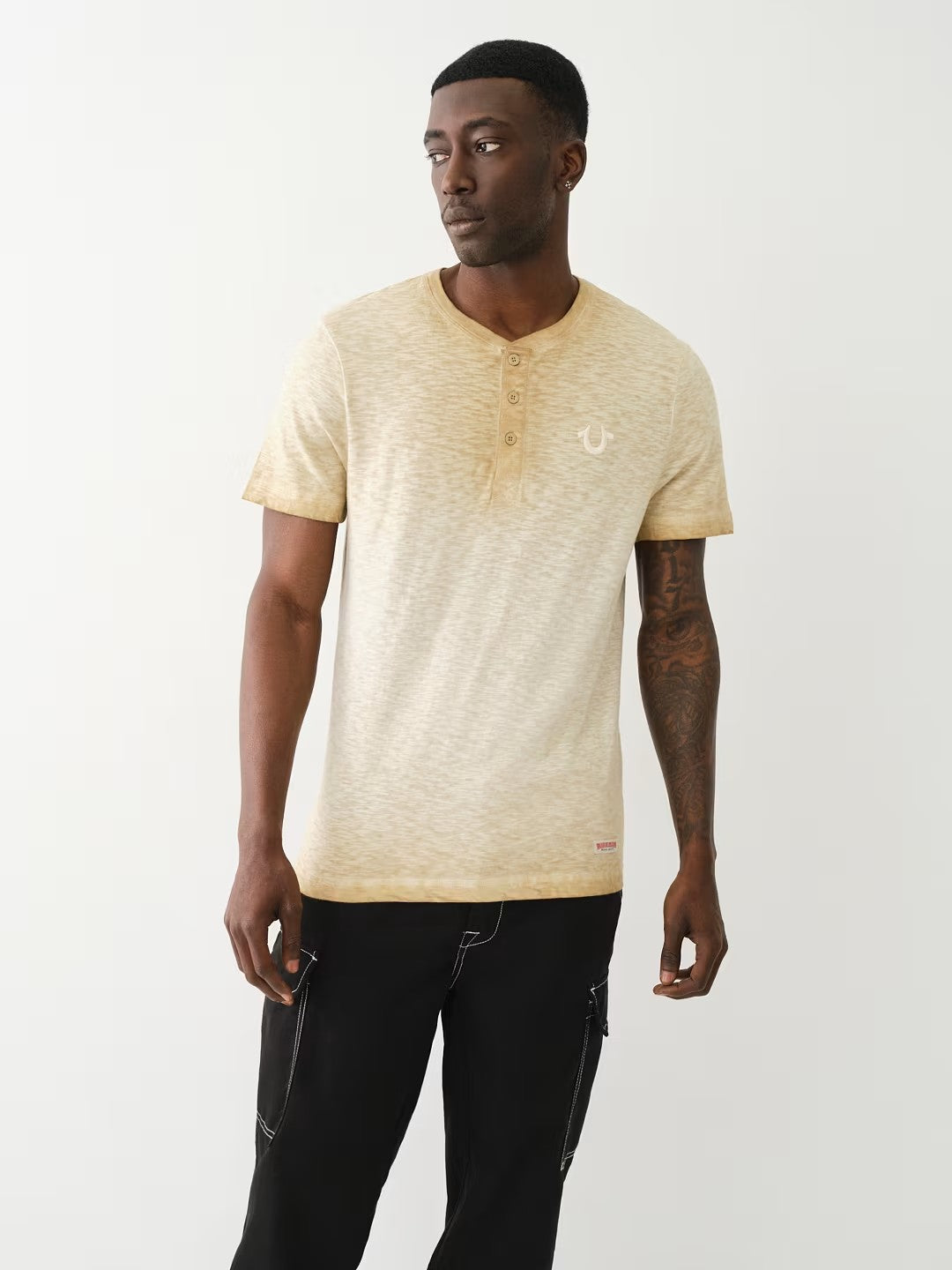 SS DYED EMBRO HENLEY