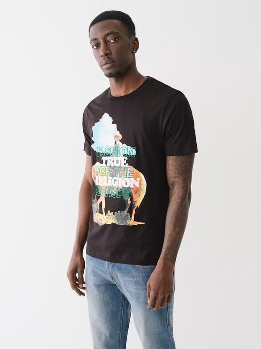 WATERBASE EMBRO COWBOY TEE - TRUE RELIGION MEXICO