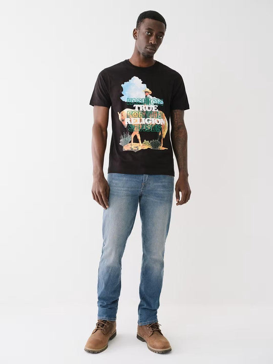 WATERBASE EMBRO COWBOY TEE - TRUE RELIGION MEXICO