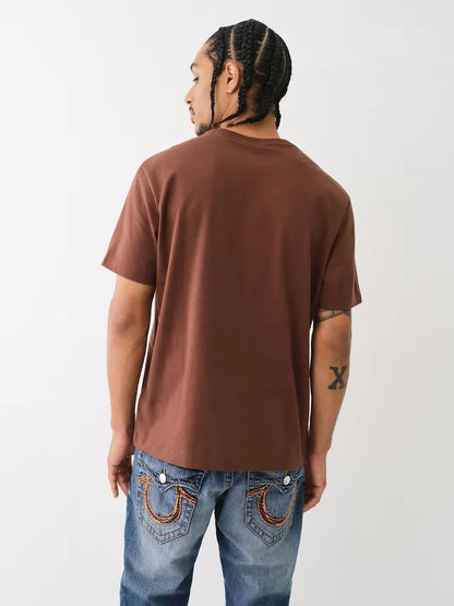 RELAXED RAINBOW EMBRO TEE - TRUE RELIGION MEXICO