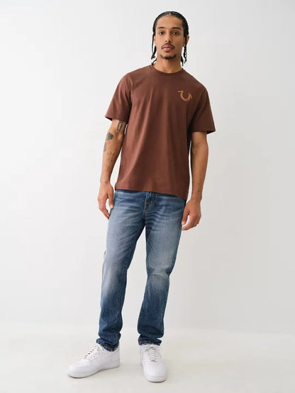 RELAXED RAINBOW EMBRO TEE - TRUE RELIGION MEXICO
