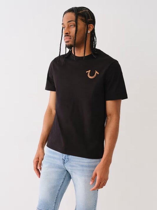 RELAXED RAINBOW EMBRO TEE - TRUE RELIGION MEXICO