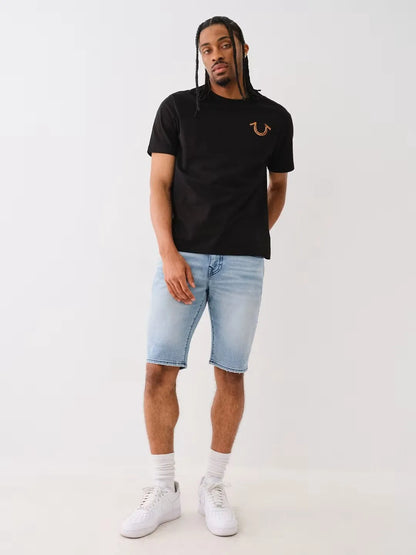 RELAXED RAINBOW EMBRO TEE - TRUE RELIGION MEXICO