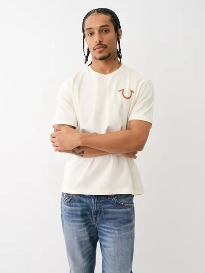 RELAXED RAINBOW EMBRO TEE - TRUE RELIGION MEXICO