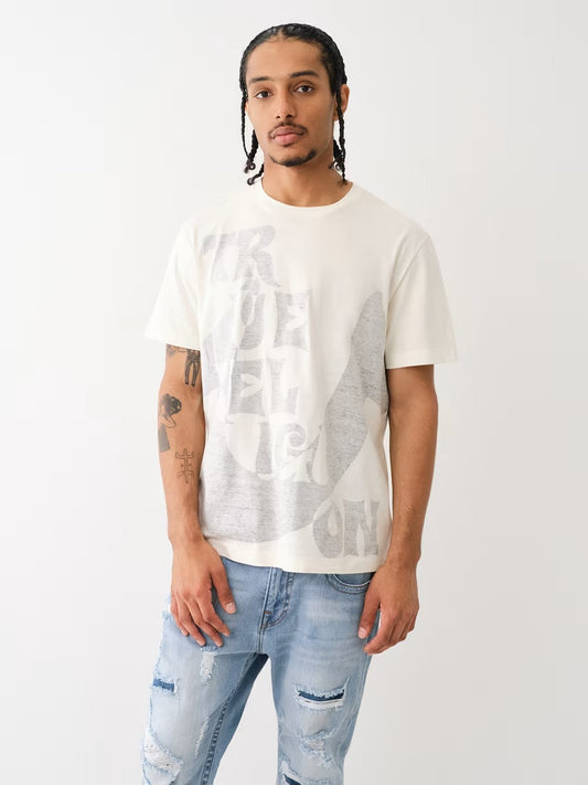 RELAXED PUSH PRINT TEE