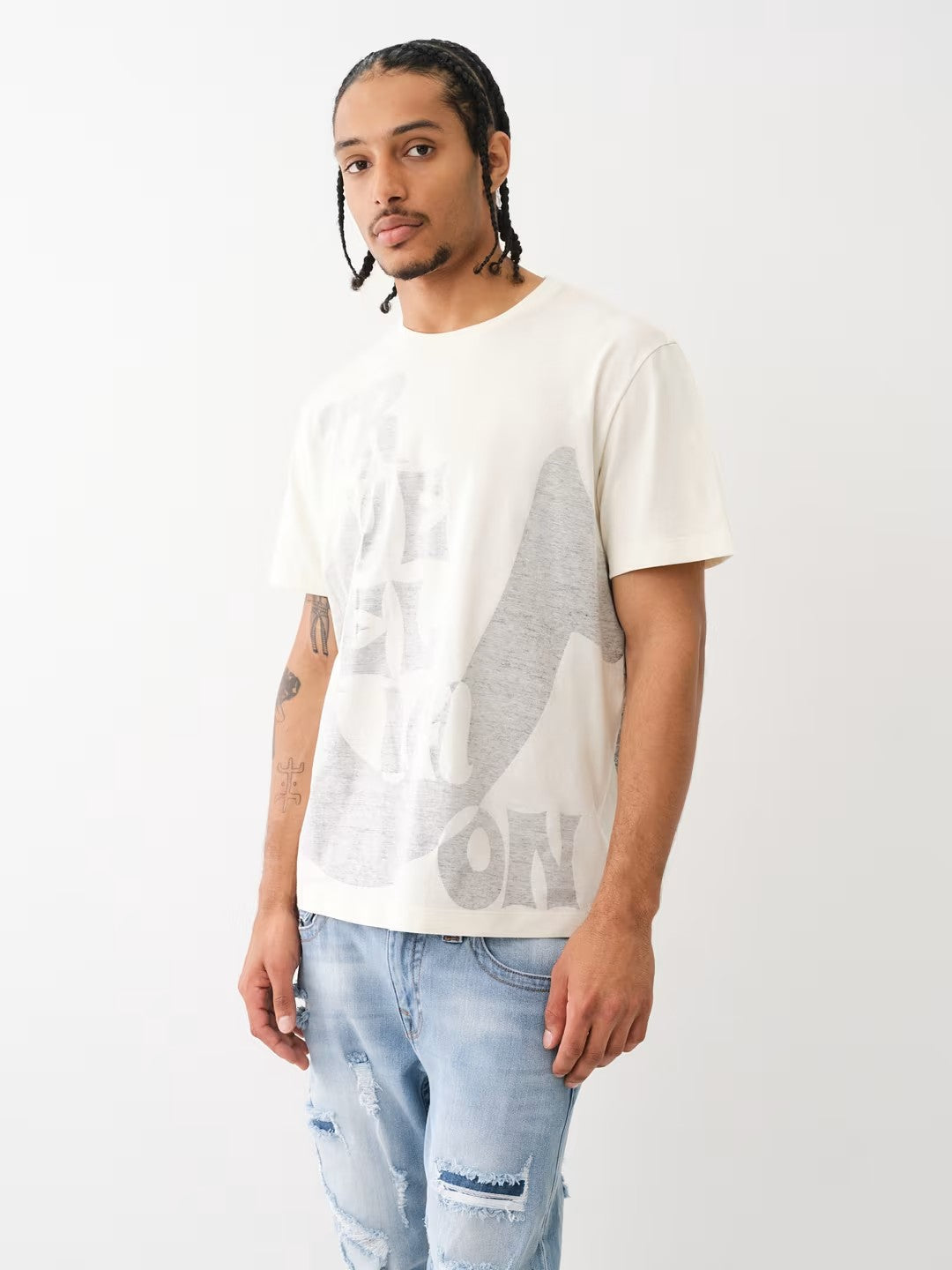 RELAXED PUSH PRINT TEE