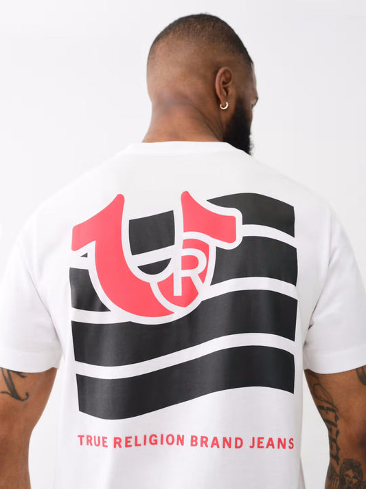 SS HIGH DENSITY FLAG TEE