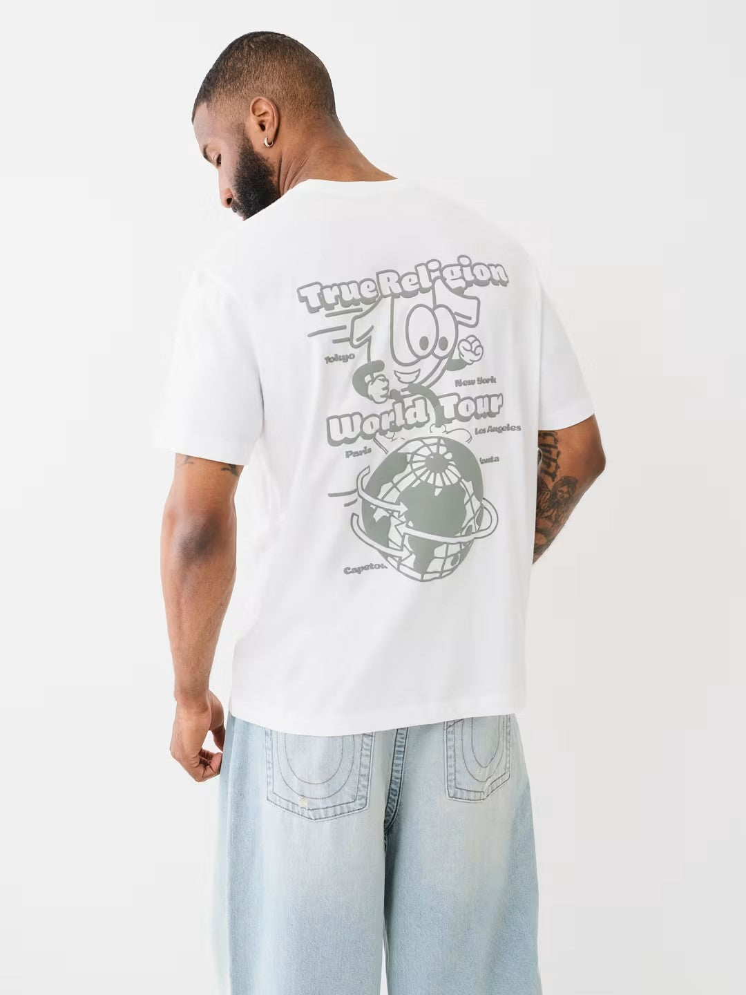 RELAXED SHOEY GLOBE PUFF TEE