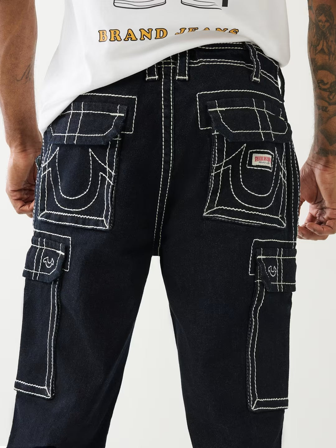 BIG T CARGO DENIM PANT