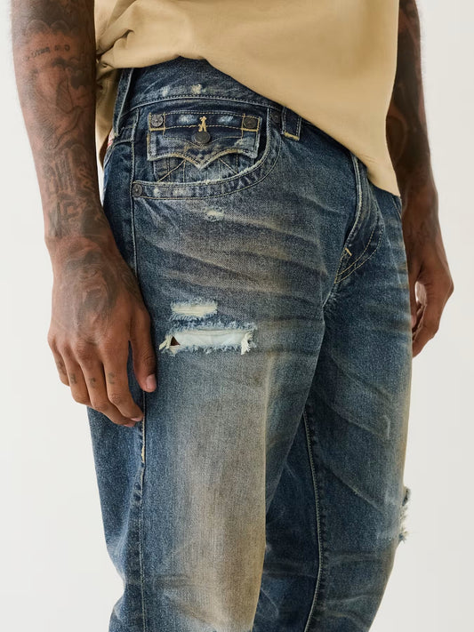 BILLY DISTRESSED BOOTCUT JEAN