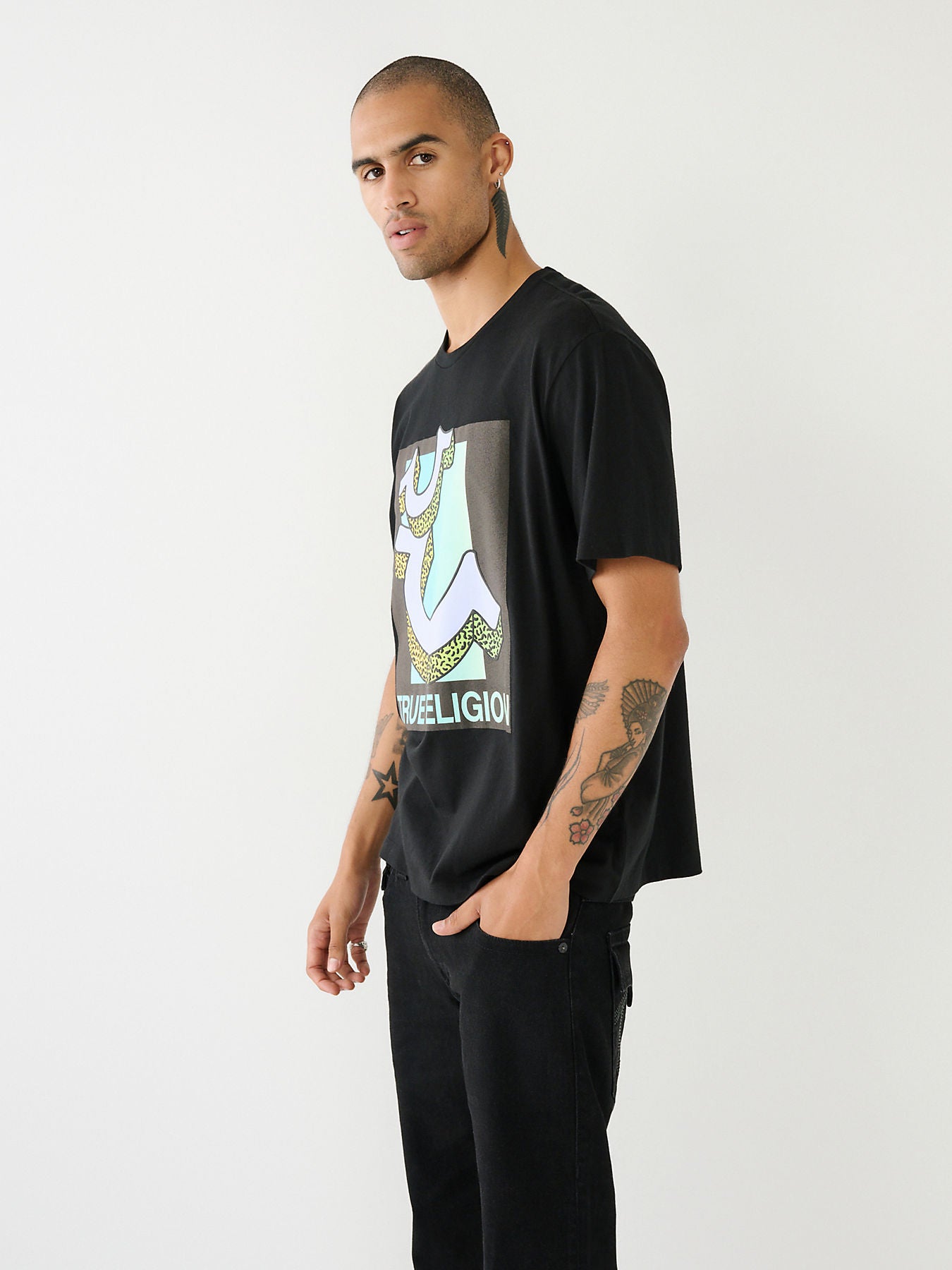 RELAXED DOUBLE RETRO TEE