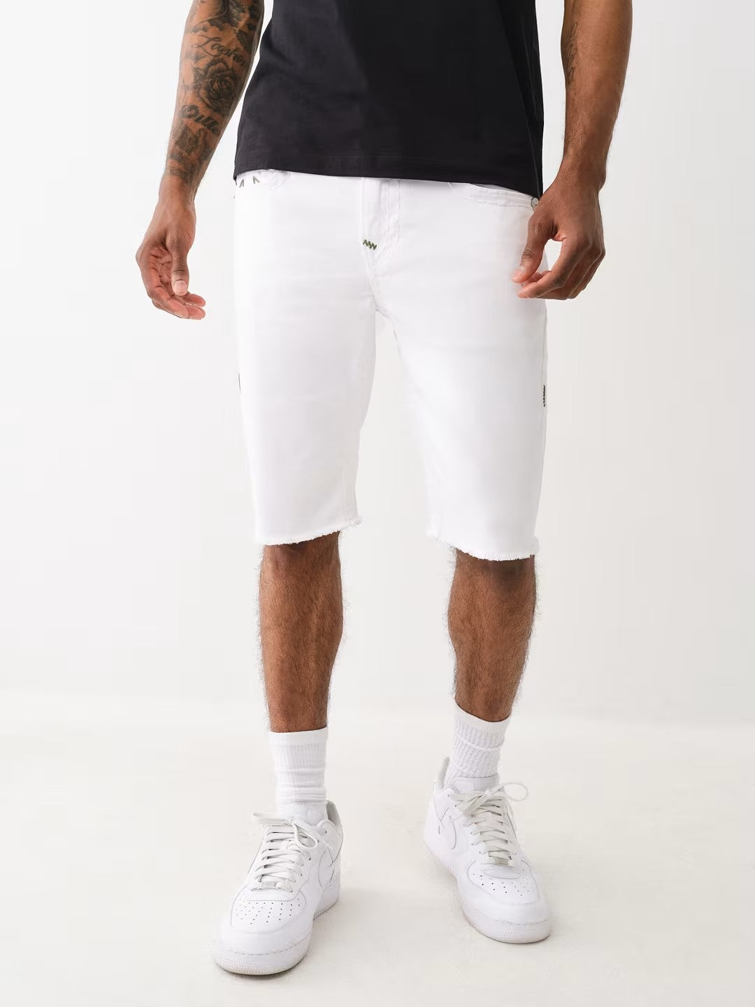 ROCCO SUPER T NF SHORT RAW HEM